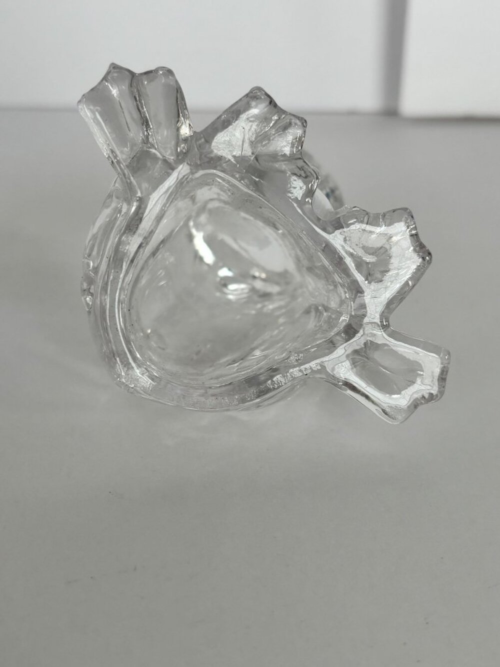 Clear Glass Frog Figurine Paperweight Desk Home Decor Animal Statue Art 3 Inch - Picture 5 of 7